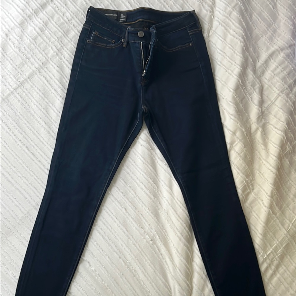 Armani Exchange Dark Blue Super Skinny Jeans 30S/C